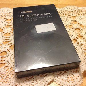 3D Sleep Mask with earplugs, breathable, blinkable